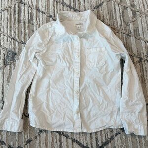 Gymboree white Kids Button Down Shirt